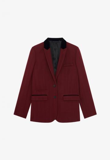 Длинный блейзер