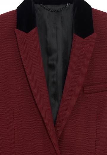 Длинный блейзер