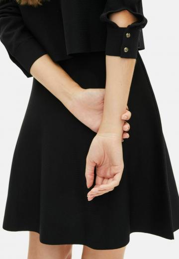 Вязаное платье