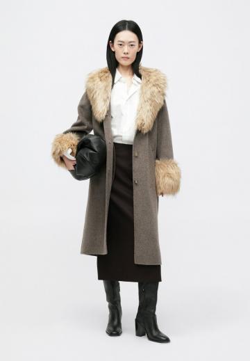 Шерстяное пальто