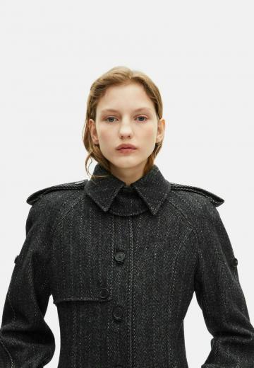 Шерстяное пальто