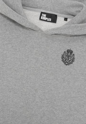 Пуловер с капюшоном