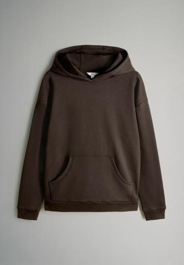 Пуловер с капюшоном