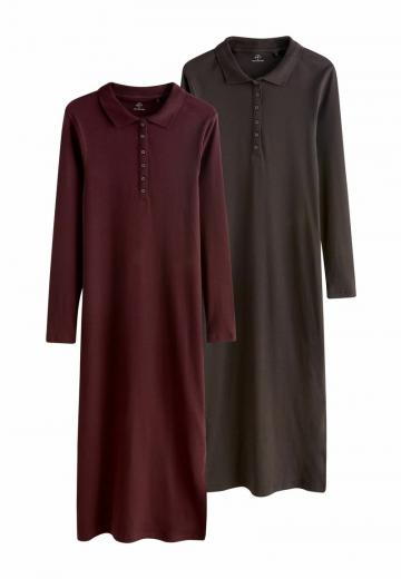 Вязаное платье