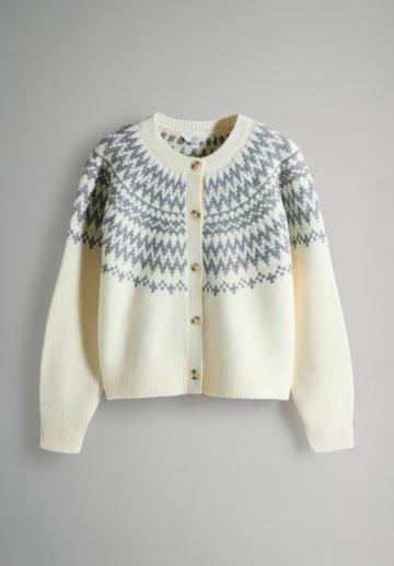 Жаккардовая кофта