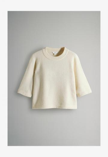 Пуловер с рукавом три четверти