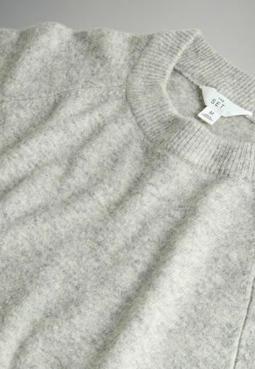 Пуловер с рукавом три четверти