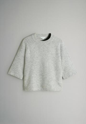 Пуловер с рукавом три четверти