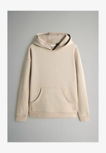 Пуловер с капюшоном