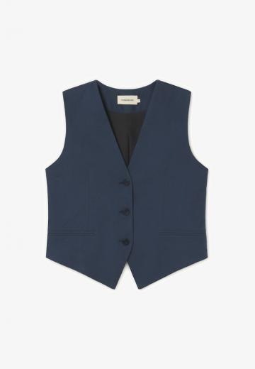 Джинсовая жилетка