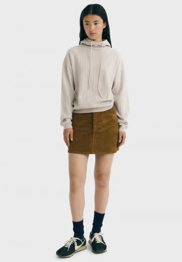 Пуловер с капюшоном