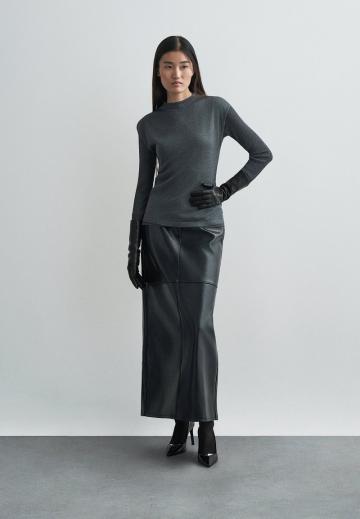 Пуловер с коротким рукавом