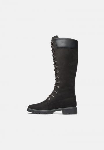 Сапоги на шнуровке