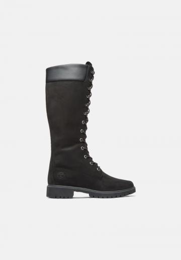 Сапоги на шнуровке