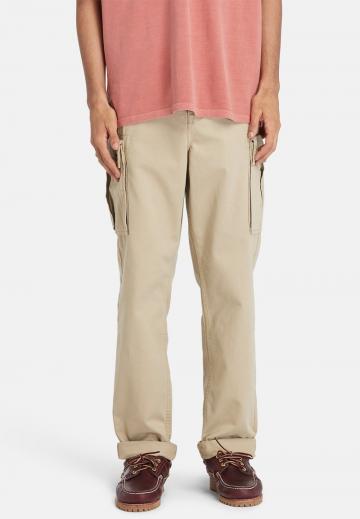 Брюки с накладными карманами