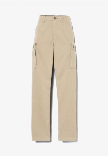 Брюки с накладными карманами