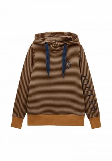 Пуловер с капюшоном