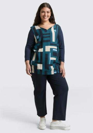 Майка с рукавом три четверти