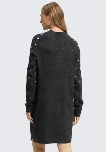 Вязаное платье