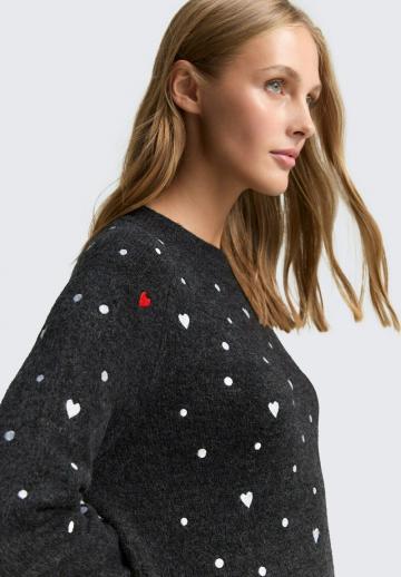 Вязаное платье