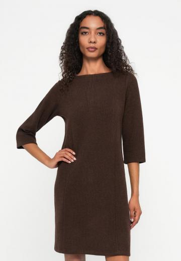 Вязаное платье