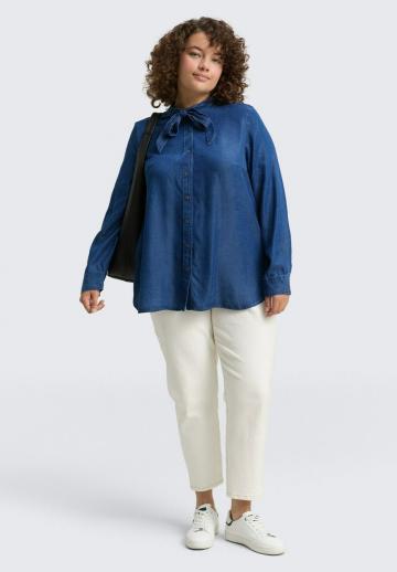 Джинсовая блузка