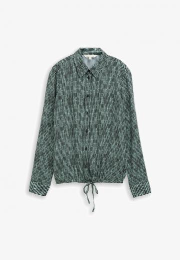 Атласная блузка