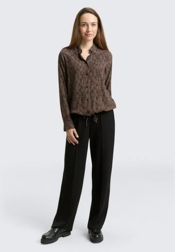 Атласная блузка