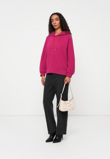 Пуловер с капюшоном