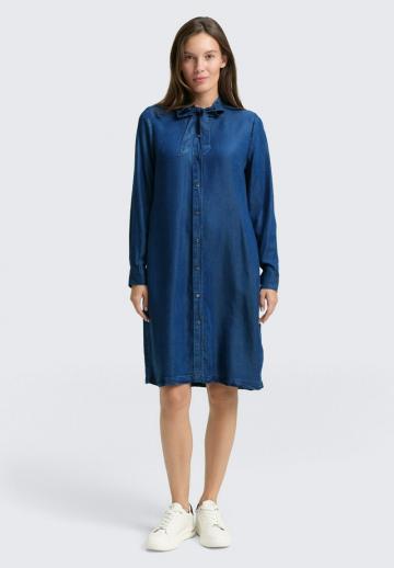 Джинсовое платье