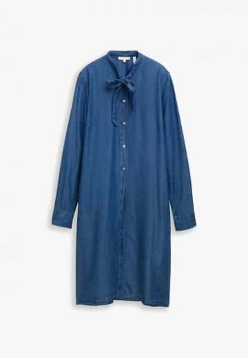 Джинсовое платье