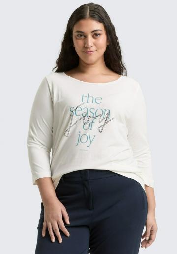 Майка с рукавом три четверти