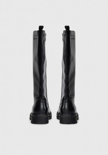 Сапоги на шнуровке