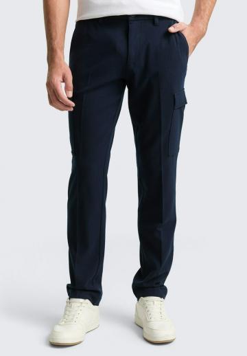 Брюки с накладными карманами
