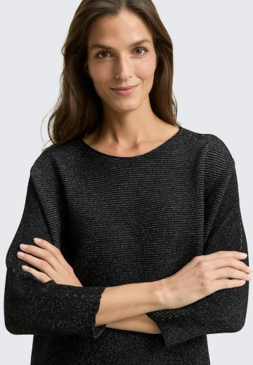 Пуловер с рукавом три четверти