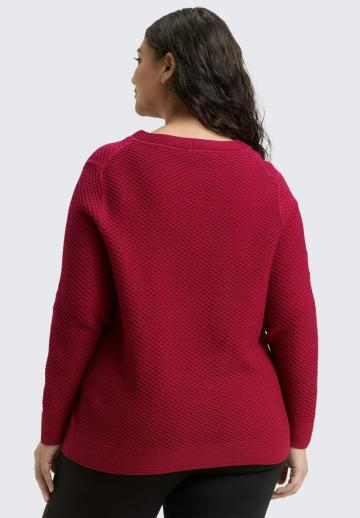 Длинный пуловер