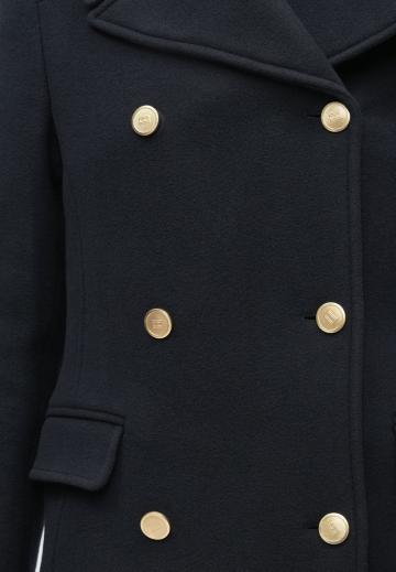 Шерстяное пальто