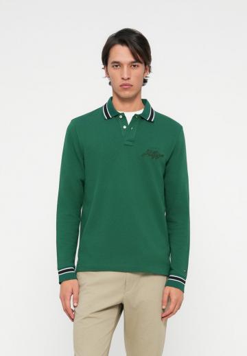 Поло с длинным рукавом