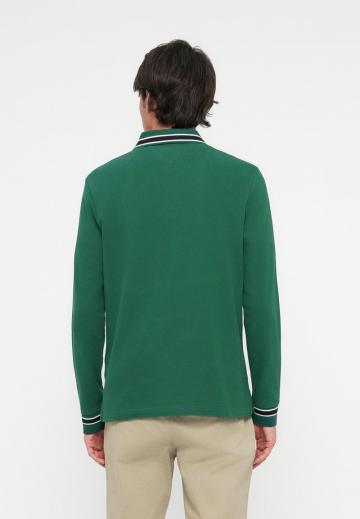 Поло с длинным рукавом