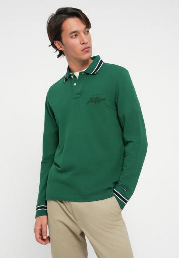 Поло с длинным рукавом