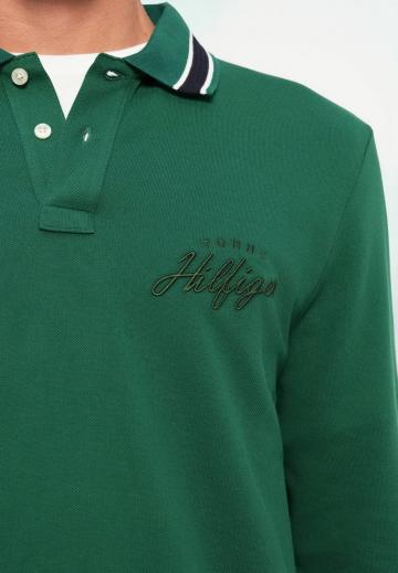 Поло с длинным рукавом