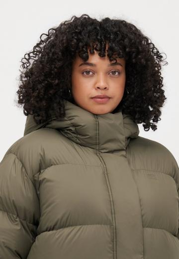 Пуховое пальто