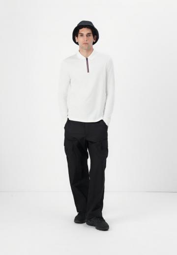 Поло с длинным рукавом