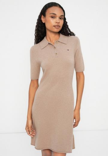 Вязаное платье