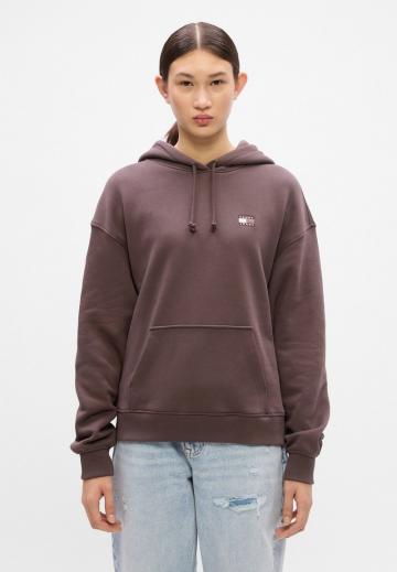 Пуловер с капюшоном