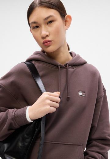 Пуловер с капюшоном