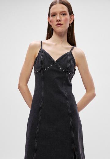 Джинсовое платье