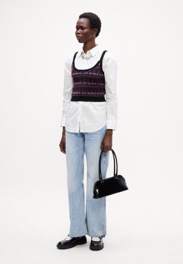 Пуловер без рукавов