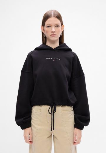 Пуловер с капюшоном