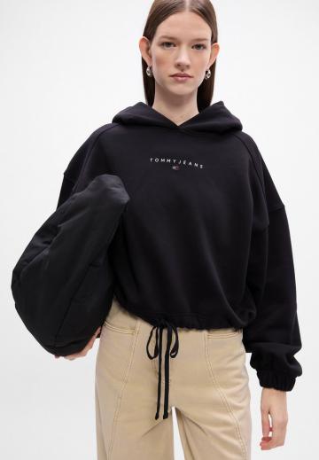 Пуловер с капюшоном